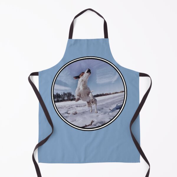 Item preview, White terrier jumping for joy designed and sold by riku05830.