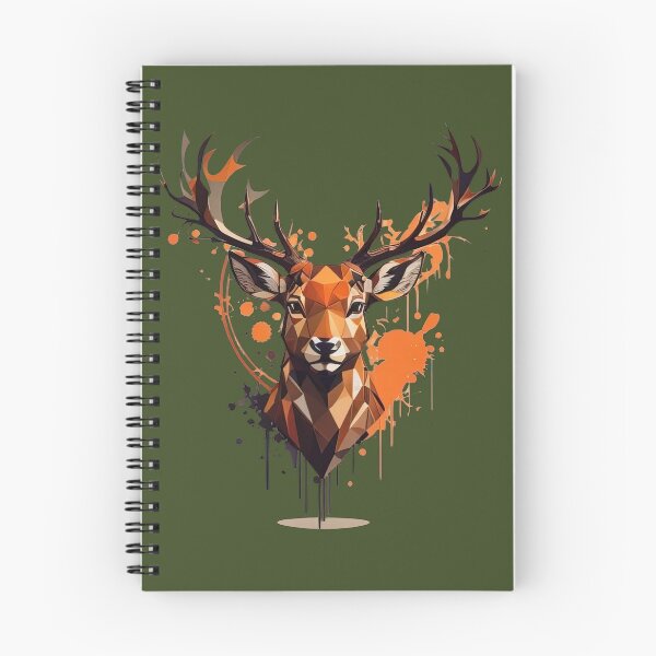 Item preview, Deer in Low Poly and Graffiti Style designed and sold by MindSmith.