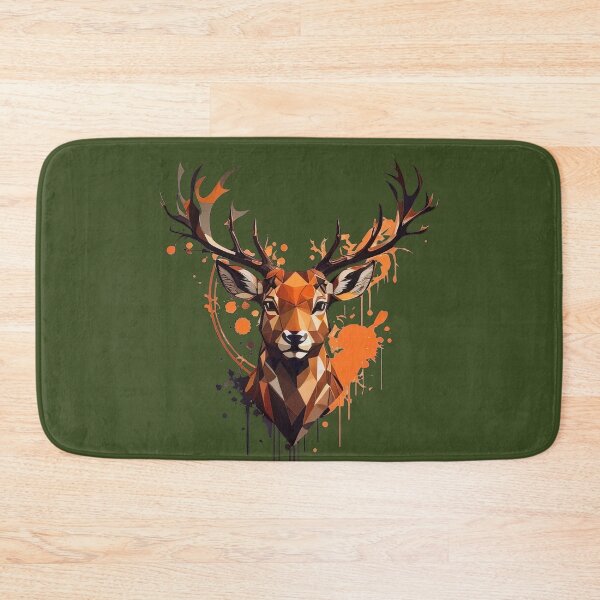 Item preview, Deer in Low Poly and Graffiti Style designed and sold by MindSmith.
