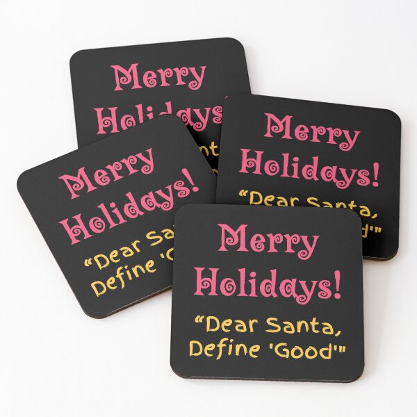 Item preview, Merry Holidays / Dear Santa / Fun Christmas Quote designed and sold by NorthernSnappy.
