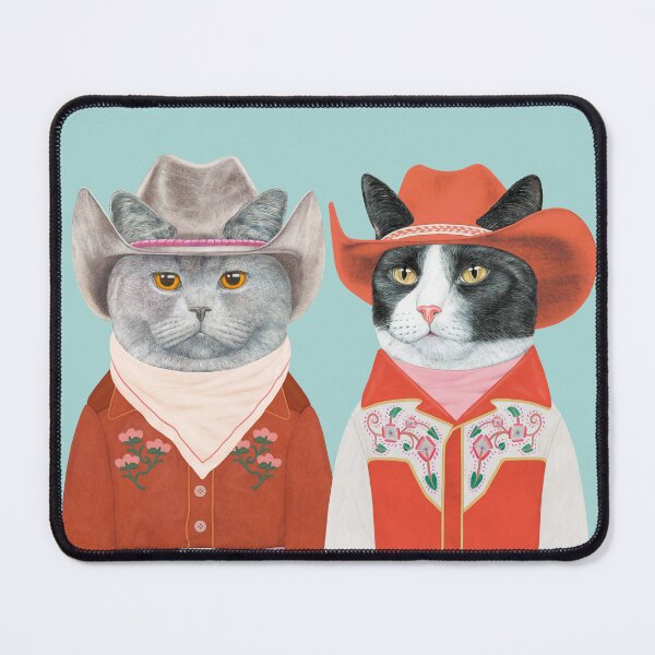 Item preview, Rodeo Cats - Bristish Shorthair & Tuxedo Cat designed and sold by AnimalCrew.