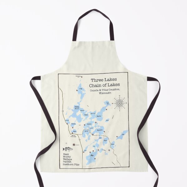 Item preview, Three Lake Chain WI in Onieda and Vilas Counties designed and sold by Jean Plout.