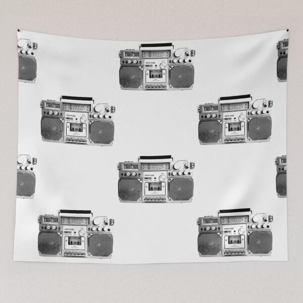 Item preview, Classic Boombox Ghettoblaster designed and sold by tapeisdamessage.