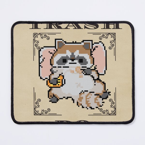 Item preview, wanted poster of racoon Eat Trash Do Crime designed and sold by sonizma.