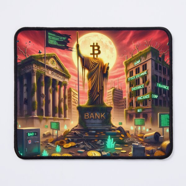 Item preview, "Rise of the Decentralized" designed and sold by Ultraviolet1337.