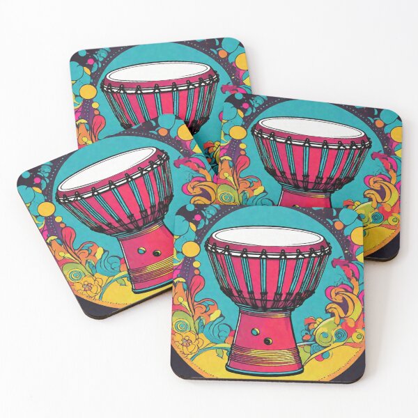 Item preview, red djembe designed and sold by coolsima.
