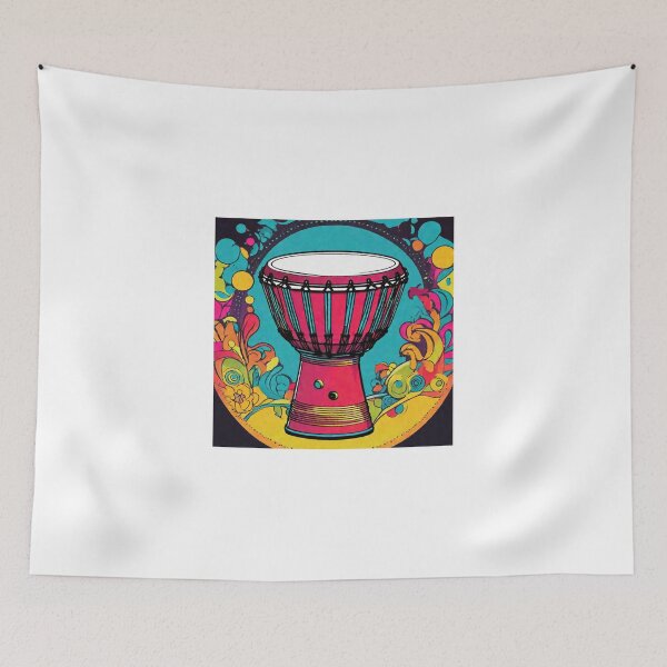 Item preview, red djembe designed and sold by coolsima.