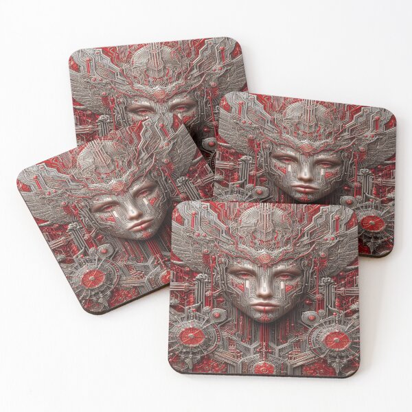 Item preview, DIGITAL SCARLET TECH DREAM designed and sold by A-T-H.