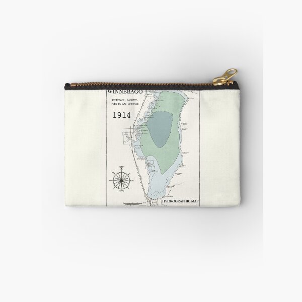 Item preview, Winnebago Lake WI in Winnebago County 1914 designed and sold by Jean Plout.