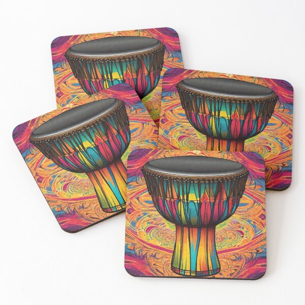 Item preview, djembe rainbow designed and sold by coolsima.