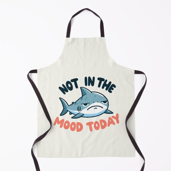 Item preview, Grumpy Shark Not In The Mood Today designed and sold by SweetClicks123.