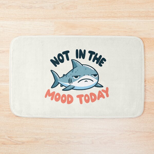 Item preview, Grumpy Shark Not In The Mood Today designed and sold by SweetClicks123.