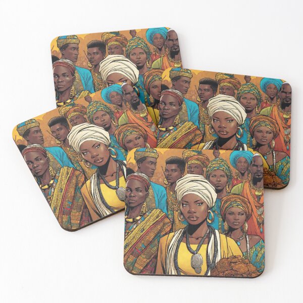 Item preview, pueblo africano designed and sold by coolsima.