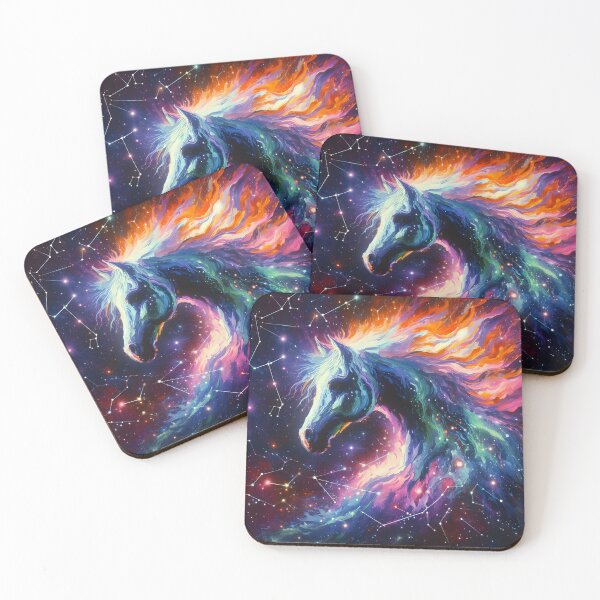 Item preview, Celestial Horse: Cosmic Constellations designed and sold by javaoverride.