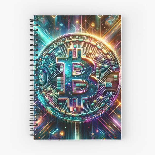 Item preview, Neon Nexus: Bitcoin's Geometric Journey designed and sold by Ultraviolet1337.