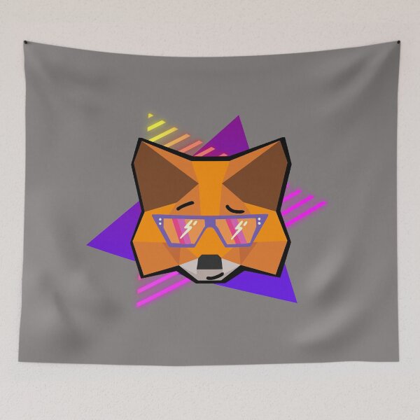 Item preview, Synthwave - MetaMask Logo designed and sold by GetCryptoSwag.