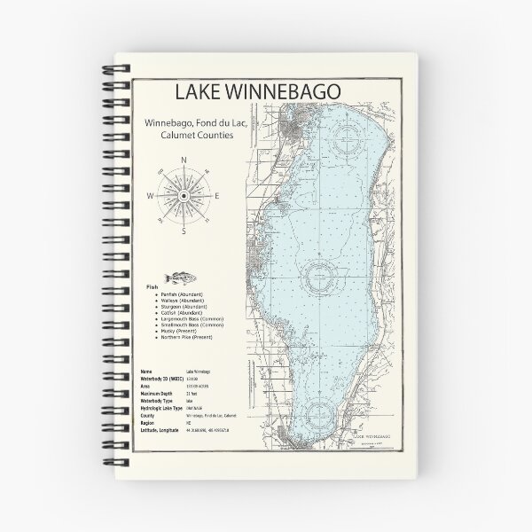 Item preview, Lake Winnebago WI in Winnebago County  designed and sold by Jean Plout.