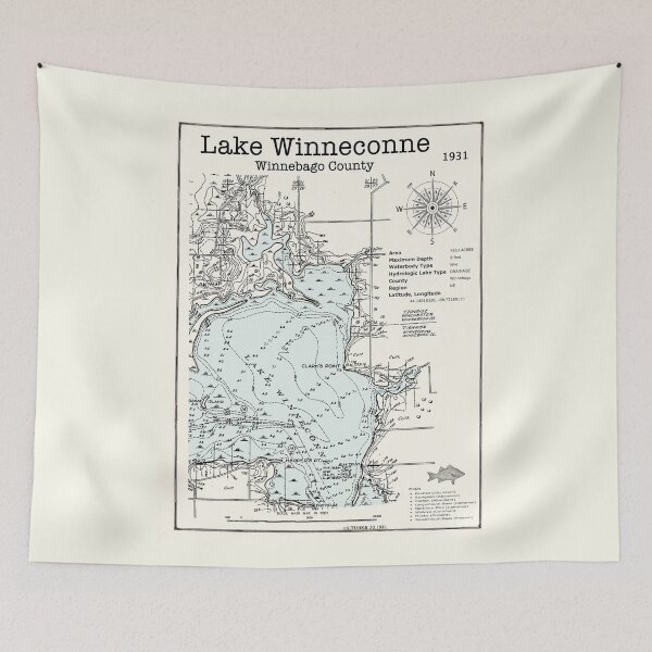 Item preview, Winneconnie Lake WI in Winnebago County  designed and sold by Jean Plout.