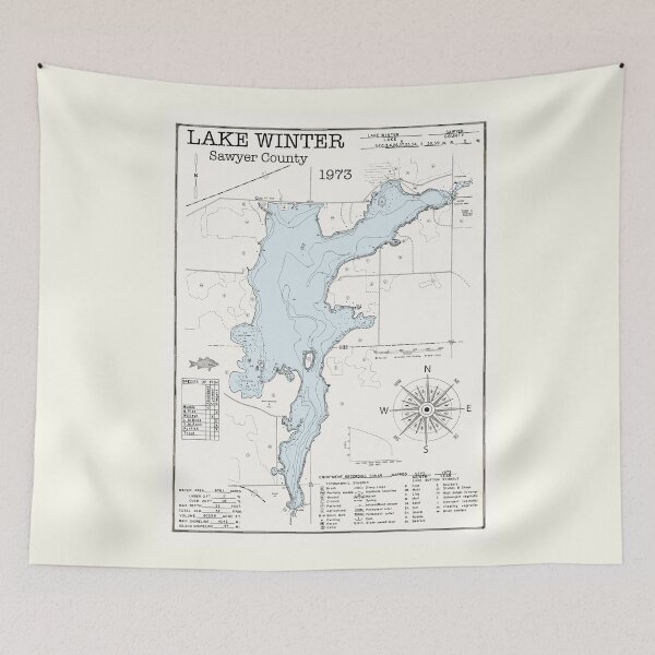 Item preview, Winter Lake WI in Sawyer County  designed and sold by Jean Plout.