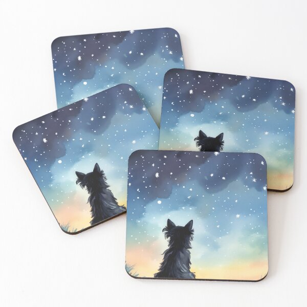 Item preview, Dog and the stars designed and sold by cute-animals99.