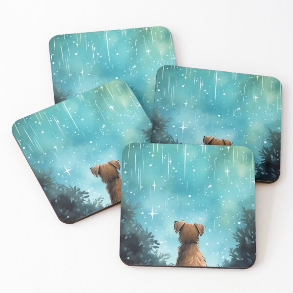 Item preview, Dog in the night designed and sold by cute-animals99.