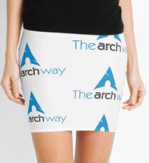 The Arch Way, Arch Linux, Arch Logotype, Arch Logo, Arch Mini Skirt