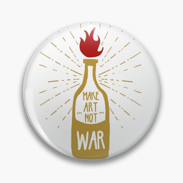 Item preview, Make art, not war designed and sold by shop-khalifa.