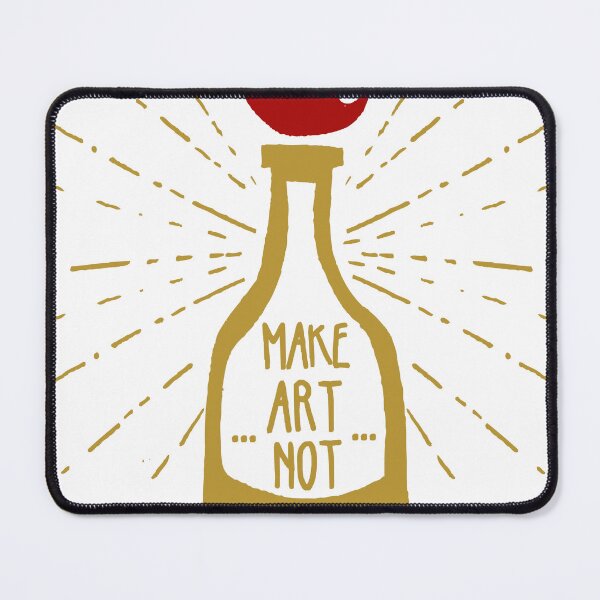 Item preview, Make art, not war designed and sold by shop-khalifa.