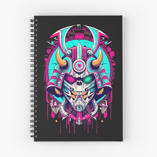 Item preview, Cyberpunk Samurai Oni Mask  designed and sold by MechaRon.