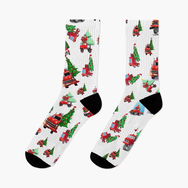 Item preview, Truck pattern with christmas trees with gifts designed and sold by Mario-Martinez.