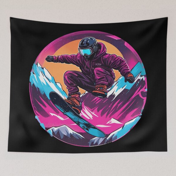 Artikelvorschau, Snowboarder entworfen und verkauft von inspire-gifts.
