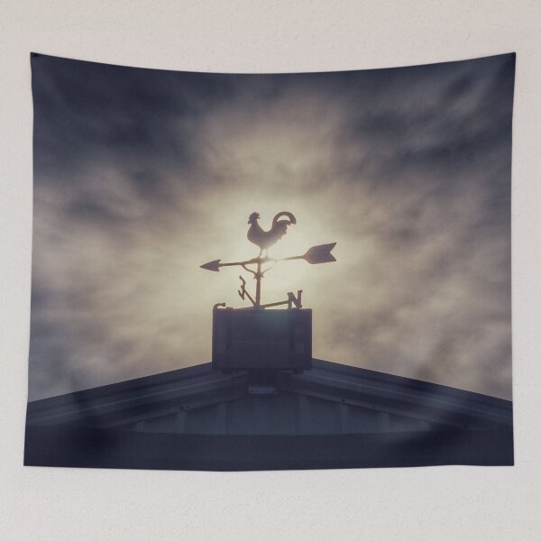 Item preview, Weathervane Against Storm Clouds designed and sold by punkcinemaart.