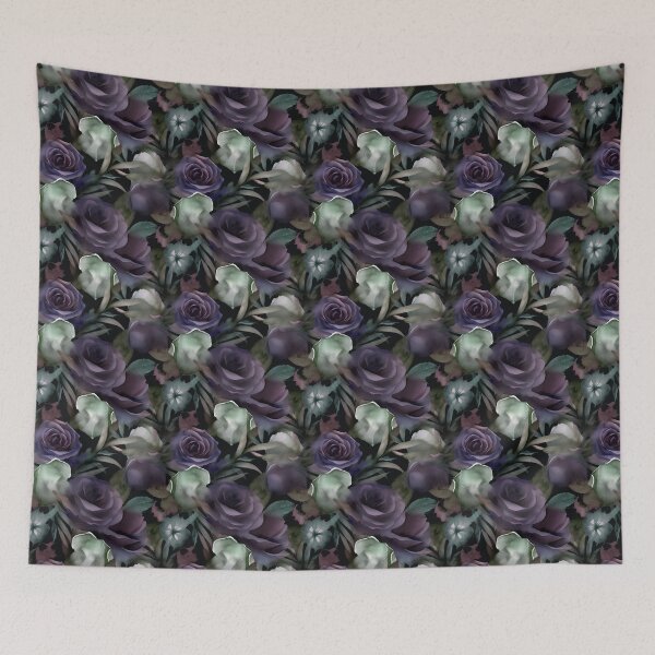 Item preview, Roses Muted Colors Hyper Realism Watercolor Floral designed and sold by Michele Bergh.