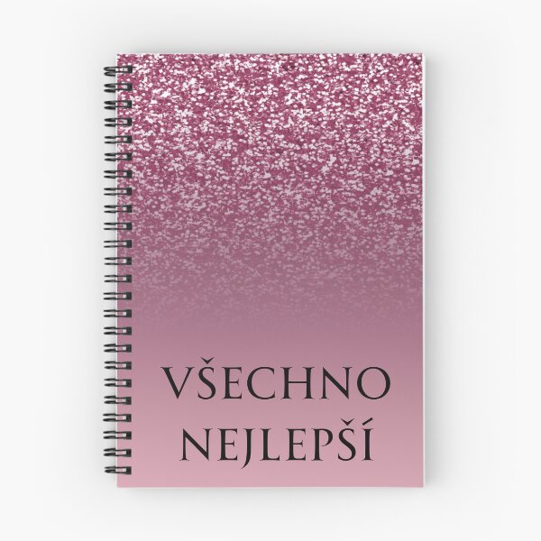 Item preview, Všechno nejlepší, happy birthday in Czech, Czech birthday  designed and sold by Pommallina.
