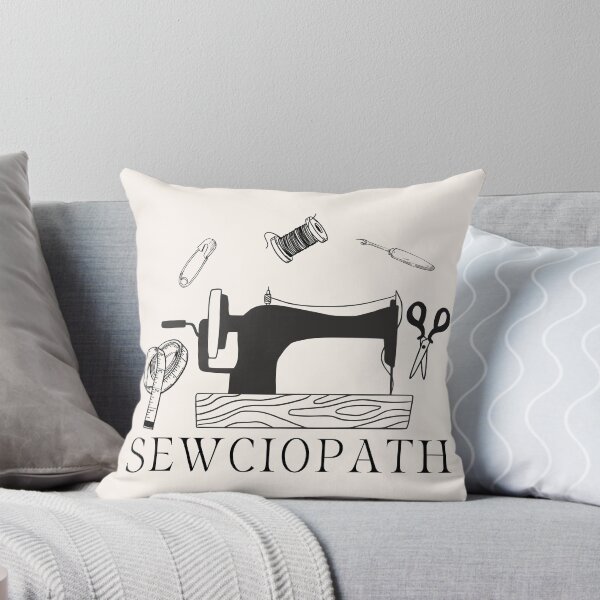 Item preview, Sewciopath - Vintage Sewing Machine - Funny Sewing Lover Gift Idea designed and sold by Wiss2Arts.