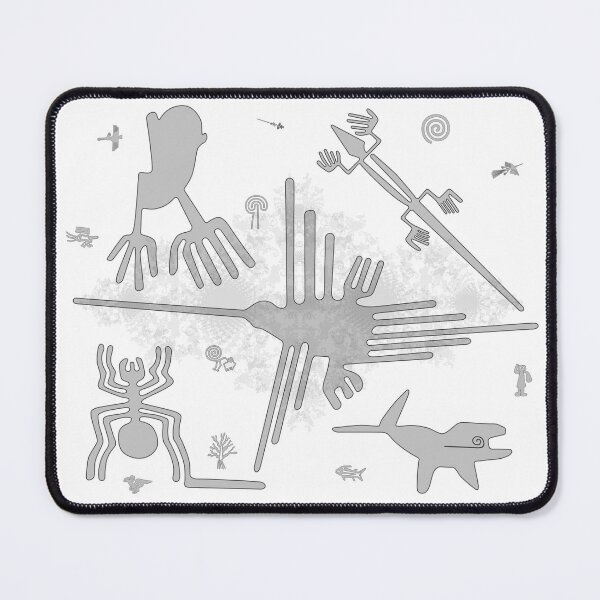 Item preview, Nazca Lines Collected In Grey designed and sold by kernowerno.
