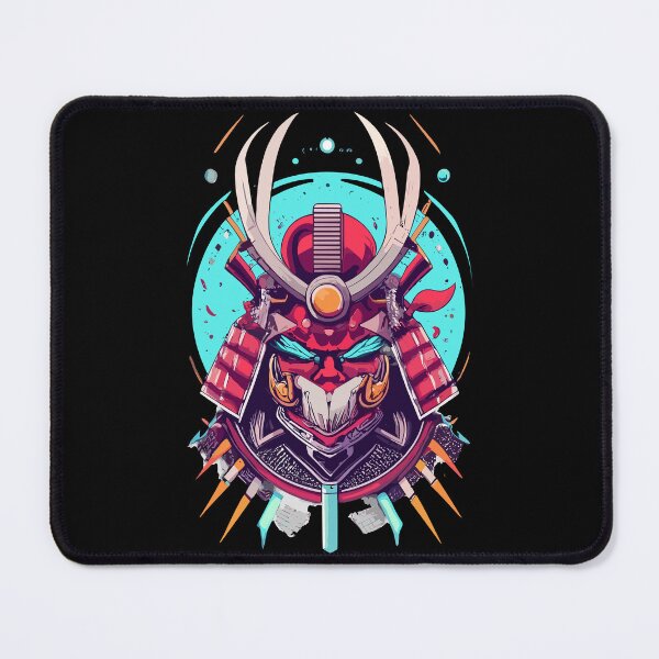 Item preview, Cyberpunk Samurai Oni Mask designed and sold by MechaRon.