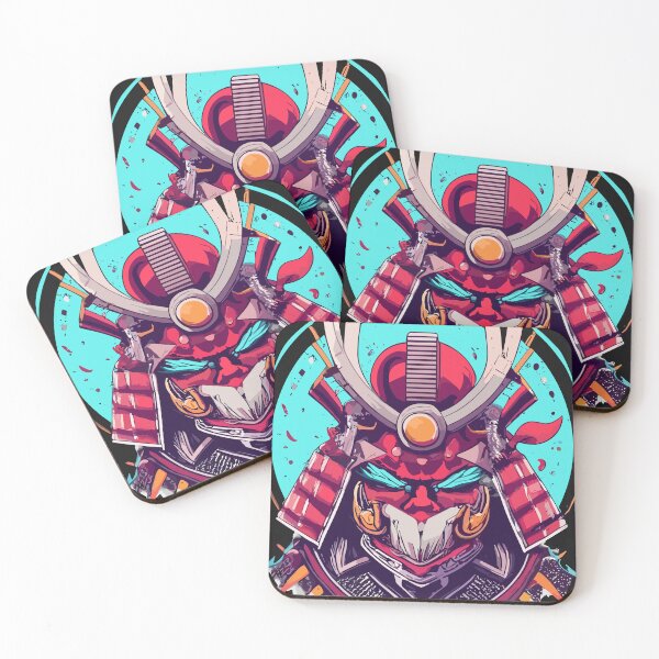 Item preview, Cyberpunk Samurai Oni Mask  designed and sold by MechaRon.