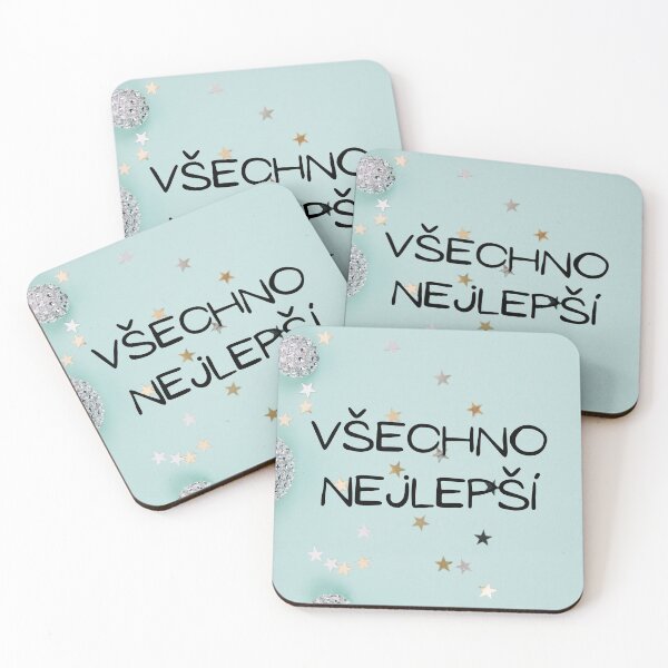 Item preview, Všechno nejlepší, happy birthday in Czech, Czech birthday  designed and sold by Pommallina.