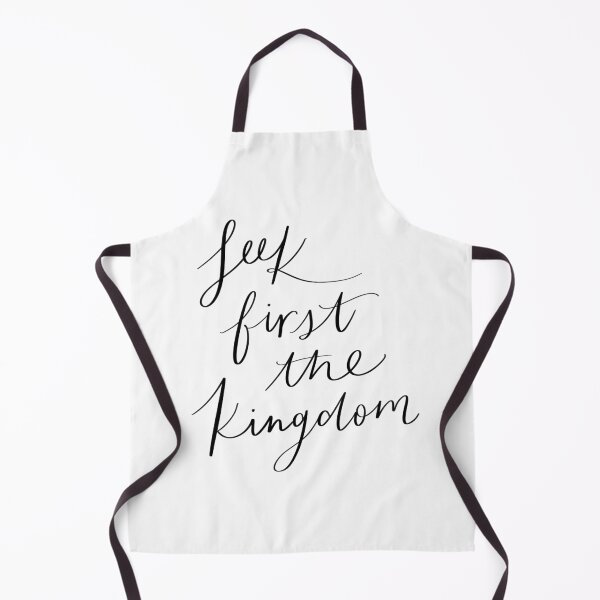 Item preview, Calligraphy Bible Verse | Seek First The Kingdom designed and sold by Annie Huang.
