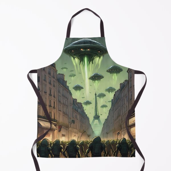 Artikelvorschau, Alien-Invasion in Paris entworfen und verkauft von Armkdesigns.