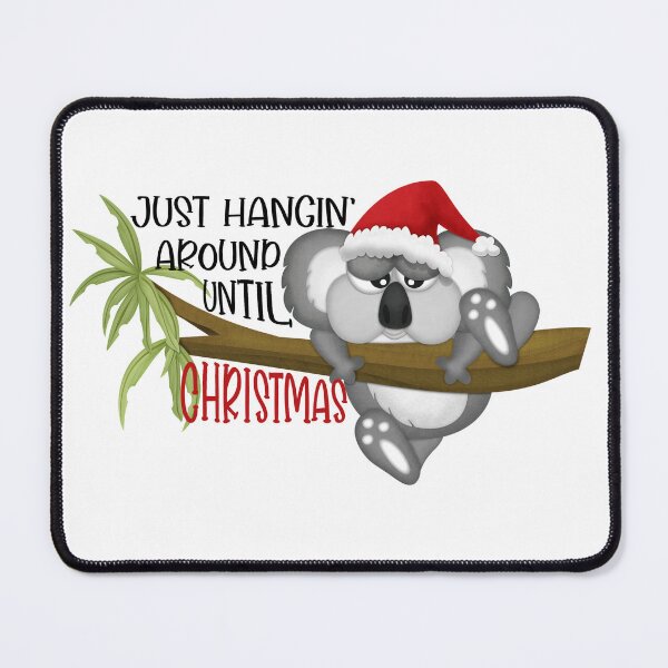 Item preview, Hanging around until Christmas koala designed and sold by roundowl.