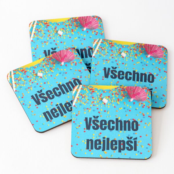 Item preview, Všechno nejlepší, happy birthday in Czech, Czech birthday  designed and sold by Pommallina.