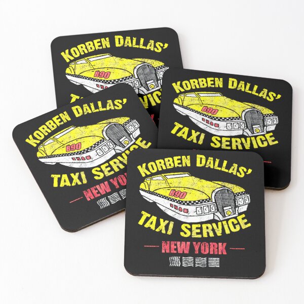 Item preview, Korben Dallas Taxi (For Black Shirts) designed and sold by Lost In Shirts.