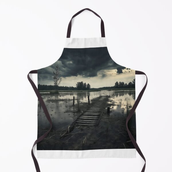 Item preview, Black lake with dock designed and sold by Samuelsboro.