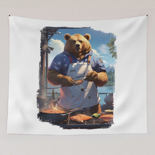 Item preview, Endangered Animals, Brown Bear: Chef Rico Troutman designed and sold by KnoClothingCo.