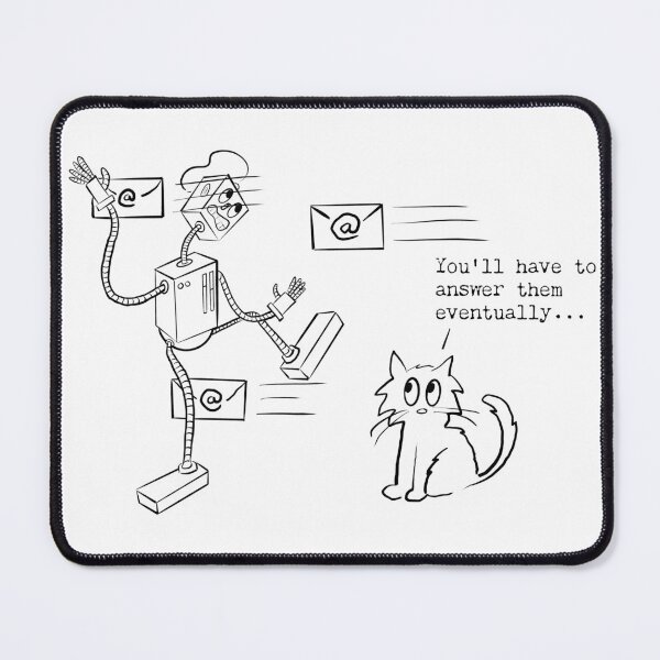 Item preview, Dodge those Emails! designed and sold by ArtbyAkw.