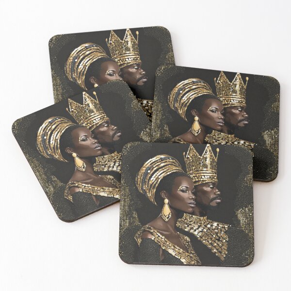 Item preview, African Royalty: Black Crown Sequin Elegance designed and sold by Poetic4Passion.