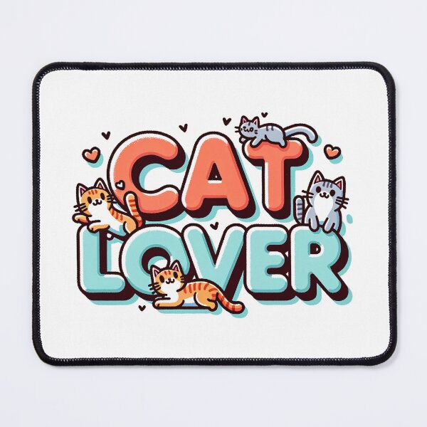 Item preview, Illustrated Feline Love designed and sold by PopPrintPulse.