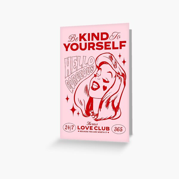 Artikel-Vorschau von The Self Love Club – Pink – Sei nett zu dir selbst – Selbstfürsorge – Glück – Freundlichkeit, designt und verkauft von TheLoveShop.